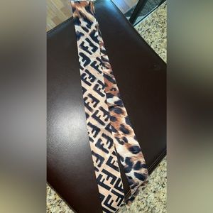 Fendi satin scarf